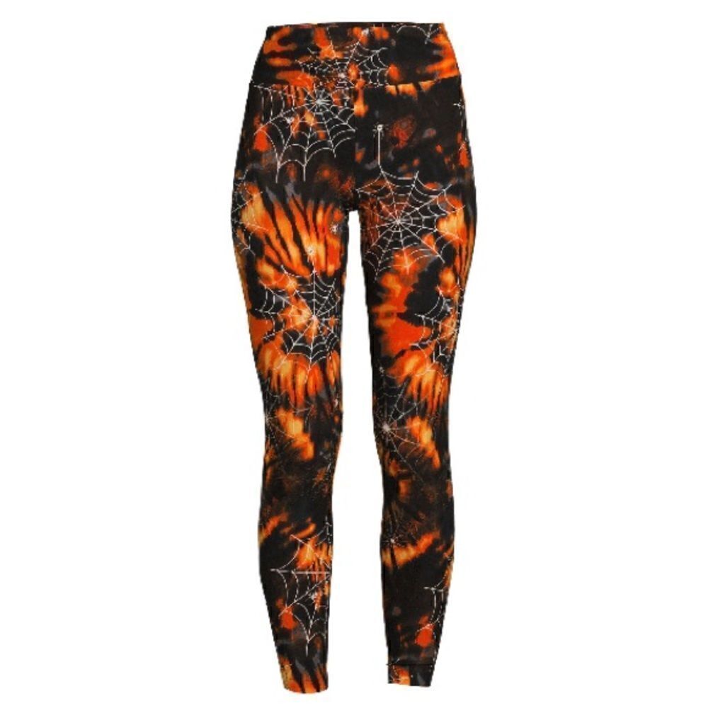Womens Juniors Halloween High-Rise Leggings Pants